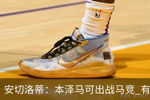 安切洛蒂：本泽马可出战马竞 有能力赢得西甲冠军